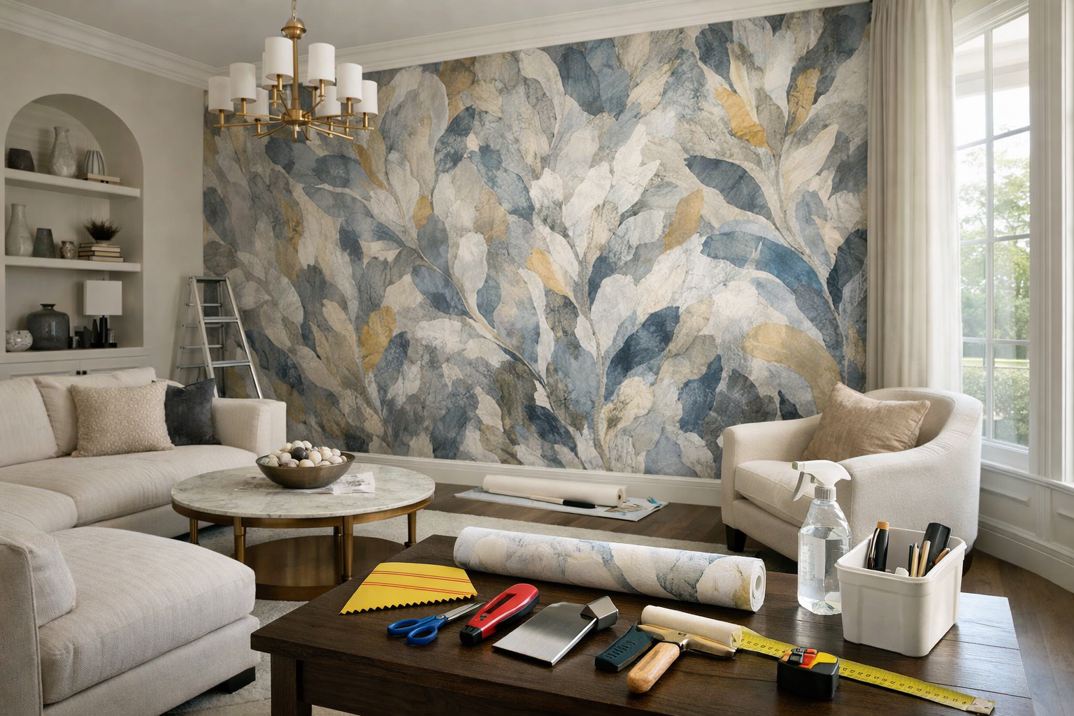 Painted Perfections & Remodeling wallpaper installation in Jacksonville FL